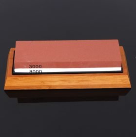 Home kitchen whetstone (Option: Red white)