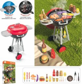 Smoking Grill Masterpiece Cooking (Option: Red and black)